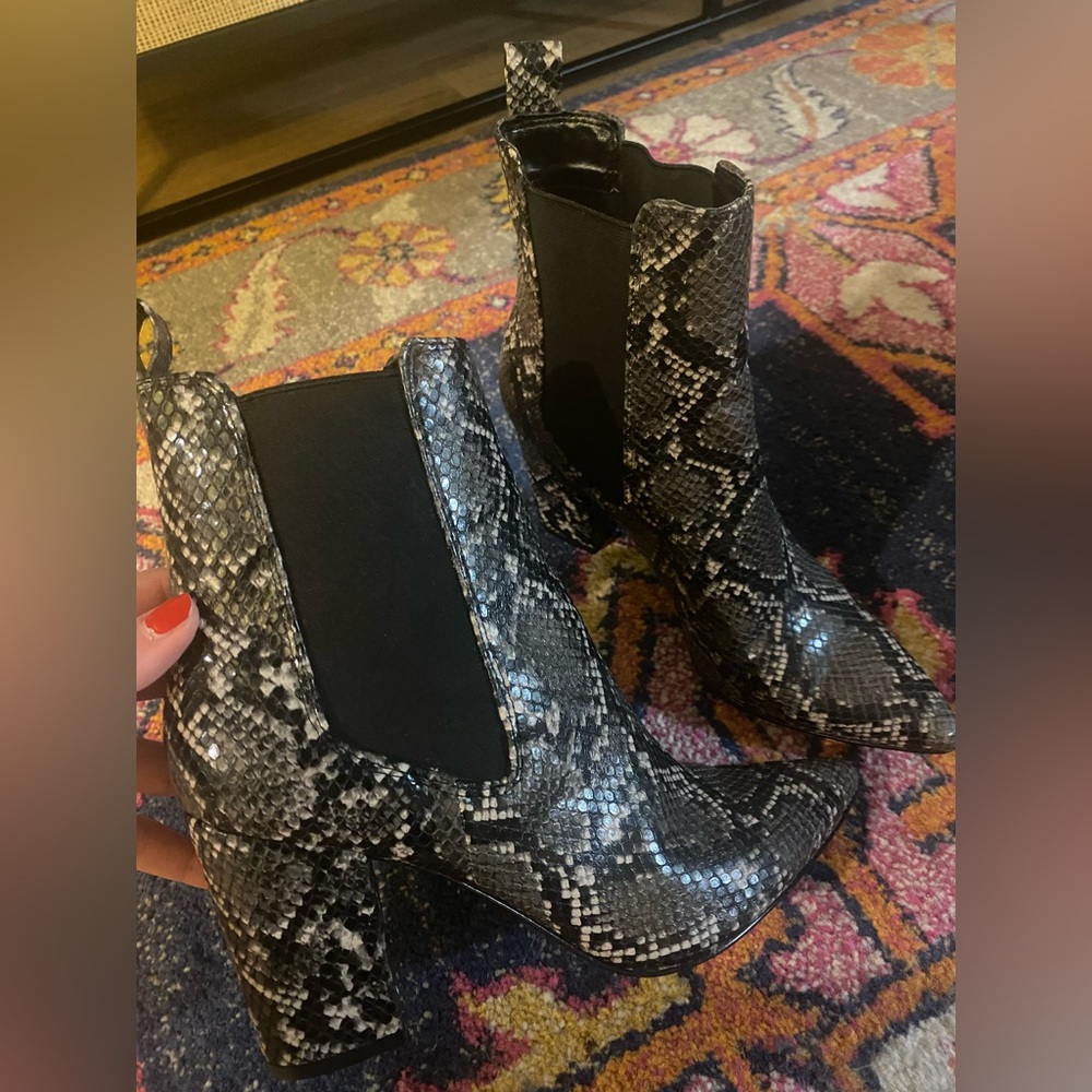 Steve Madden Snake Booties - image 3